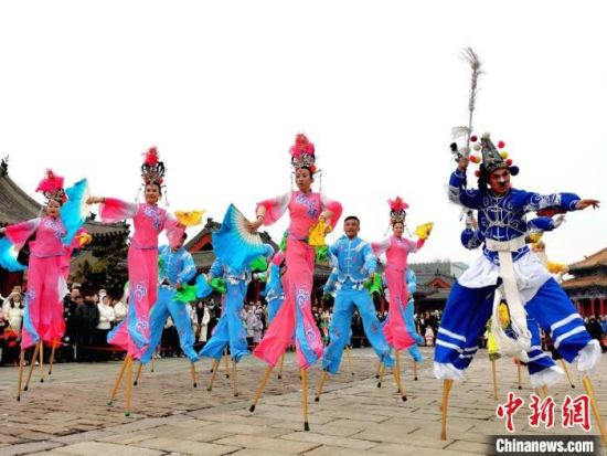 沈陽故宮用多彩民俗活動歡喜“鬧元宵”